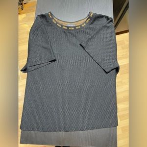 Forever 21+ lined mesh crop top